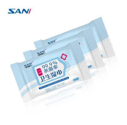 Good price 180x180mm Anti Bacteria Wet Wipe Non Woven Wet Tissue Paper online