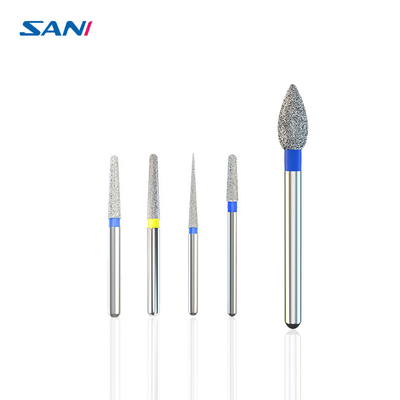 quality Dental Polish Bur Stainless Steel 11mm FG Diamond Bur Set For High Speed Handpiece factory