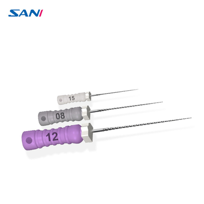 Buy Dental Stainless Steel Super C File 6pcs/ Pack Hand Files For Endodontics online manufacture