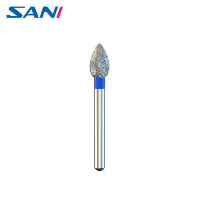 Buy Stainless Steel Silver 11mm FG Dental Diamond Bur With CE FDA ISO Certificate online manufacture
