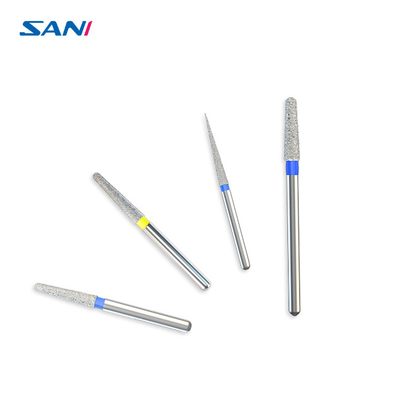 Good price Stainless Steel FG Dental High Speed Diamond Burs 8mm 11mm online