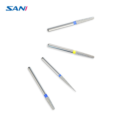 Good price Silver Stainless Steel Diamond Bur Set Anti Rust For Dental Area online