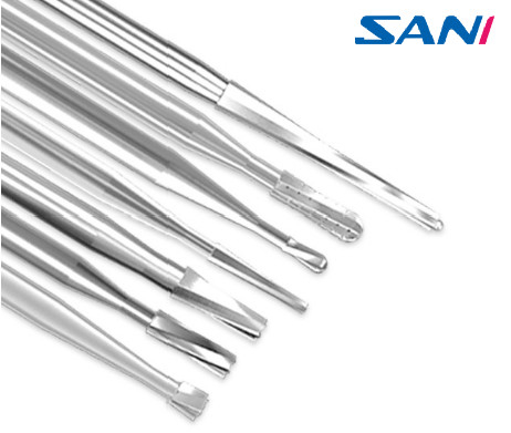 Good price Silver Dental Carbide Burs FG Zekrya 9mm Tungsten Carbide Burs In Dentistry online