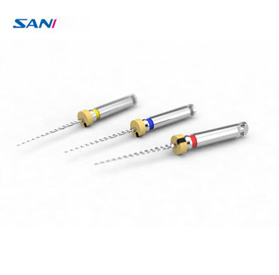 Good price Kid Flexible 300rpm 19mm Nickel Titanium Dental Endo Files Heat Activation online