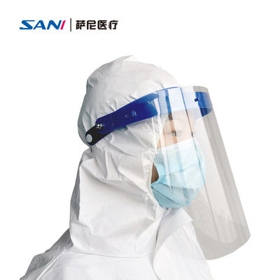 Good price Disposable Multiple Protection Adjustable Face Shield Anti Splash Anti Fog online