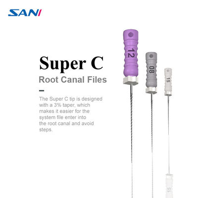 Good price Dental C File Root Canal Files Manual Endodontic 21mm 25MM online